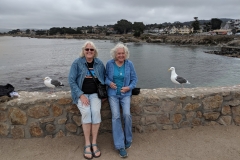 Me and Karleen along the Monterey Bay in Pacific Grove.