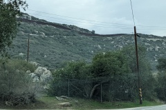 Seeing the border wall for the first time.