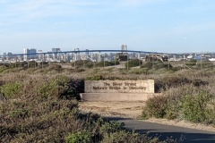 Bridge at north end of peninsula