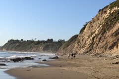 Henry's Beach - looking back toward the restaurant