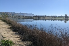 Walked up and around the reservoir