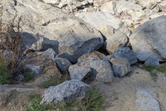 Rocks along the river