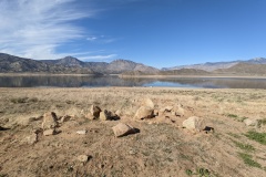 Lake Isabella- water level is really low