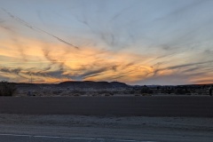 Barstow sunset