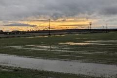 Sunset from Kings County Fairgrounds