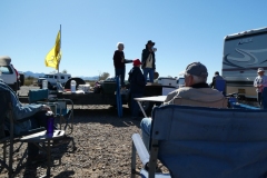 Silent and live auction followed the meeting