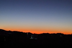 Last evening, sunset in Quartzsite