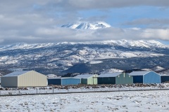 Mt. Shasta, peeking out a bit