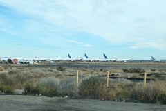 Lots of airplanes parked there