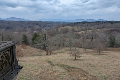 Incredible wide view from the mansion