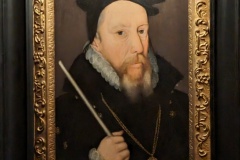 I thought this looked like Vincent Van Gogh, but it says Lord Burgbley on the painting