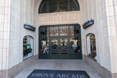 Entrance to the Grove Arcade