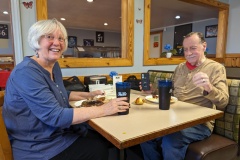 Family dinner - Julie and Danny