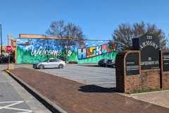 Great Hickory mural