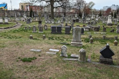 View to the south - my family's section