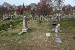 View to the west - my family's section