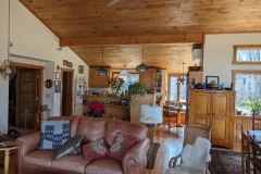 Living Room and Kitchen in background
