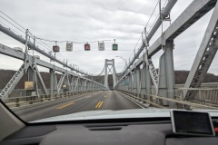 Mid-Hudson Bridge, over Hudson River near Poughkeepsie NY