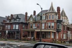 Interesting buildings on side street
