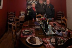 With Nancy and Jeff - after a wonderful dinner