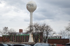 Northland Water Tower - now rusty and needing paint