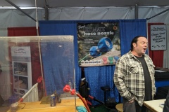 Vendor at the Big Tent RV show