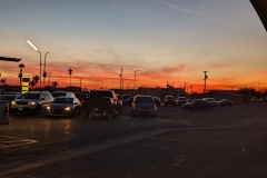 Sunset first night