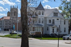 View from the Lincoln home