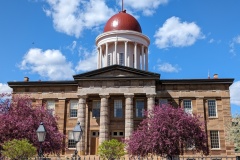 Front view of Original State Capitol