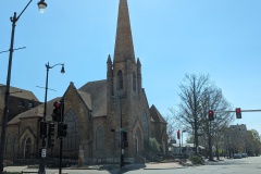 Beautiful old stone church