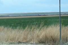 Still in Kansas, but you can see the Rocky Mountains in the distance