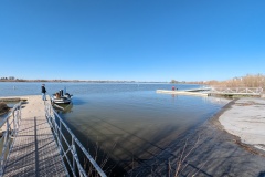 Dock and boat launching