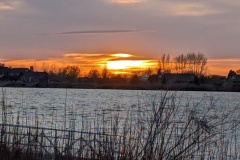 Sunset on the Snake