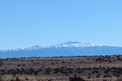 Snowy peak