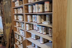 Ceramic cups ready to go
