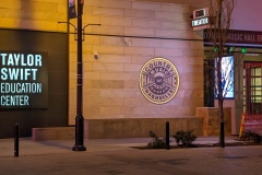 On the side of Museum