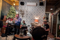 Christmas Eve - Casey's cousin Logan on drums