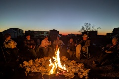 Evening campfire (one of many)