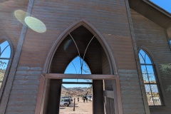 Annual Event: the Desert Bar. This iconic building greets you when you arrive.