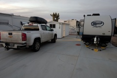 My spot at Rover's Roost in Casa Grande