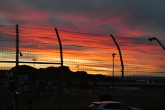 Sun setting, phase 3