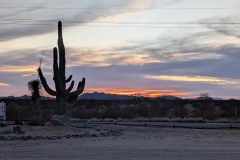 Sun setting from North Ranch RV