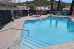 Pool and hot tub - too cold in February