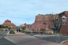 Bell Rock from downtown Sedona