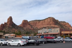 Downtown Sedona, looking west