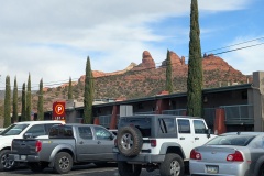 Side street in town of Sedona