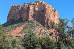 Back side of Courthouse Butte