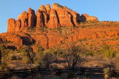 Another Rock in the setting sun