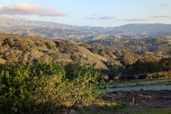 View of the valley to the east