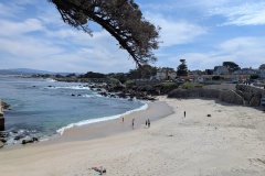 Lover's Point Beach, my first scuba dive